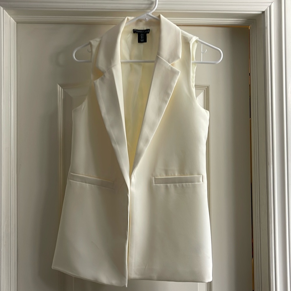 Tank Top Blazer - Like New Only Worn Once
